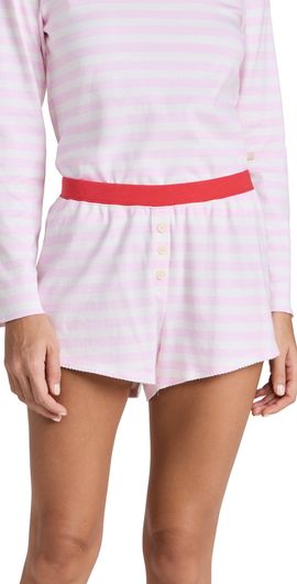 Cozyland by Morgan Lane Cozyland by Morgan Lane Tate Shorts Candy Cane
