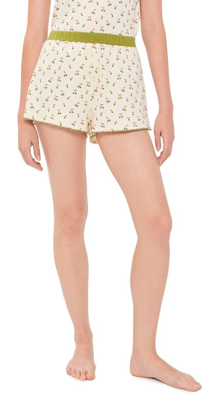 Cozyland by Morgan Lane Cozyland by Morgan Lane Tate Shorts Fig Print