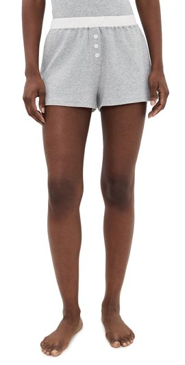 Cozyland by Morgan Lane Cozyland by Morgan Lane Tate Shorts Heather Grey