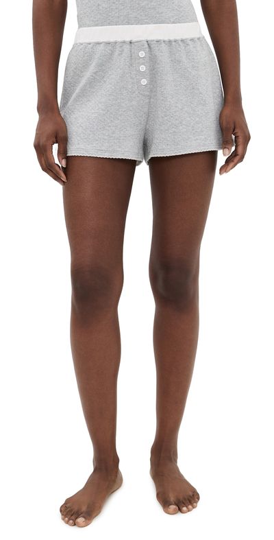 Cozyland by Morgan Lane Cozyland by Morgan Lane Tate Shorts Heather Grey