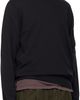 C.P. Company C.P. Company Black Light Fleece Crewneck Sweatshirt - 2