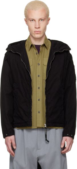 C.P. Company C.P. Company Black Micro-Reps Hooded Lens Jacket