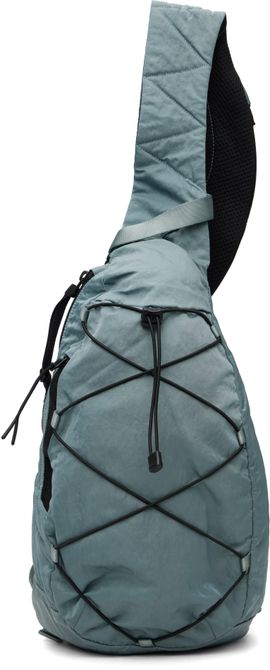 C.P. Company C.P. Company Blue Nylon B Crossbody Backpack