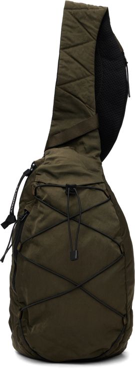 C.P. Company C.P. Company Khaki Nylon B Crossbody Backpack