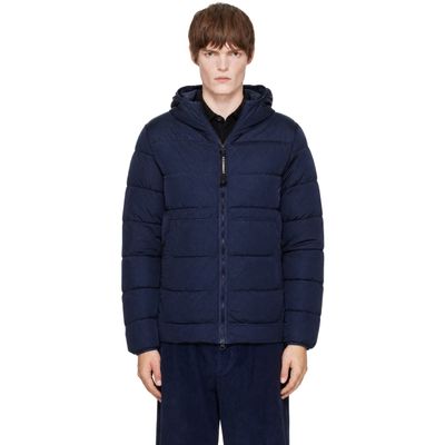 C.P. Company C.P. Company Navy Chrome-R Goggle Down Jacket