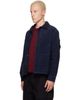 C.P. Company C.P. Company Navy Corduroy Button Lens Jacket - 4