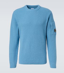 C.P. Company C.P. Company Ribbed-knit wool-blend sweater