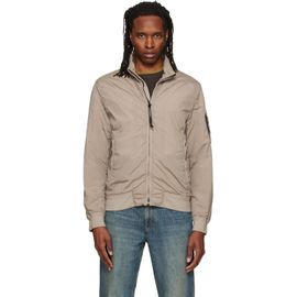 C.P. Company C.P. Company Taupe Nycra-R Padded Bomber Jacket