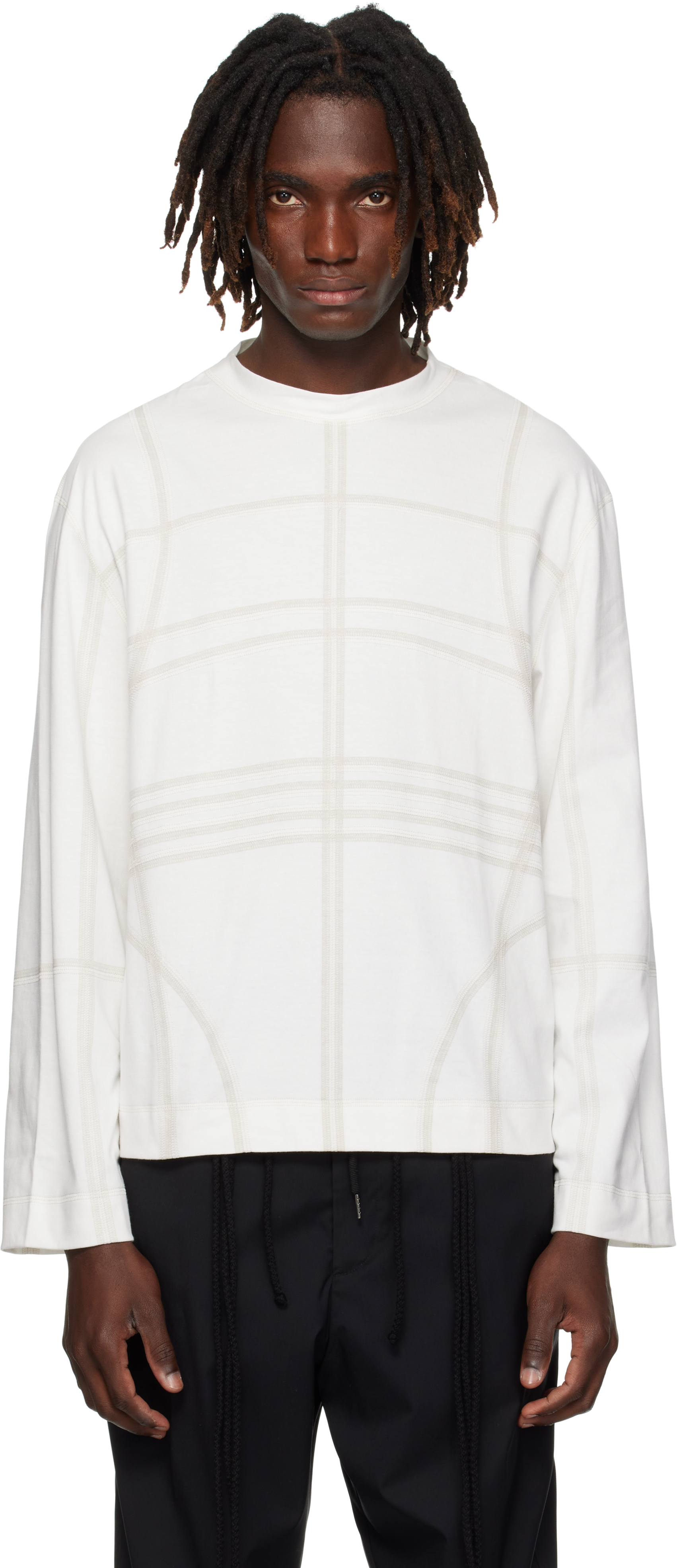 Craig Green - White Deconstructed Laced Shirt