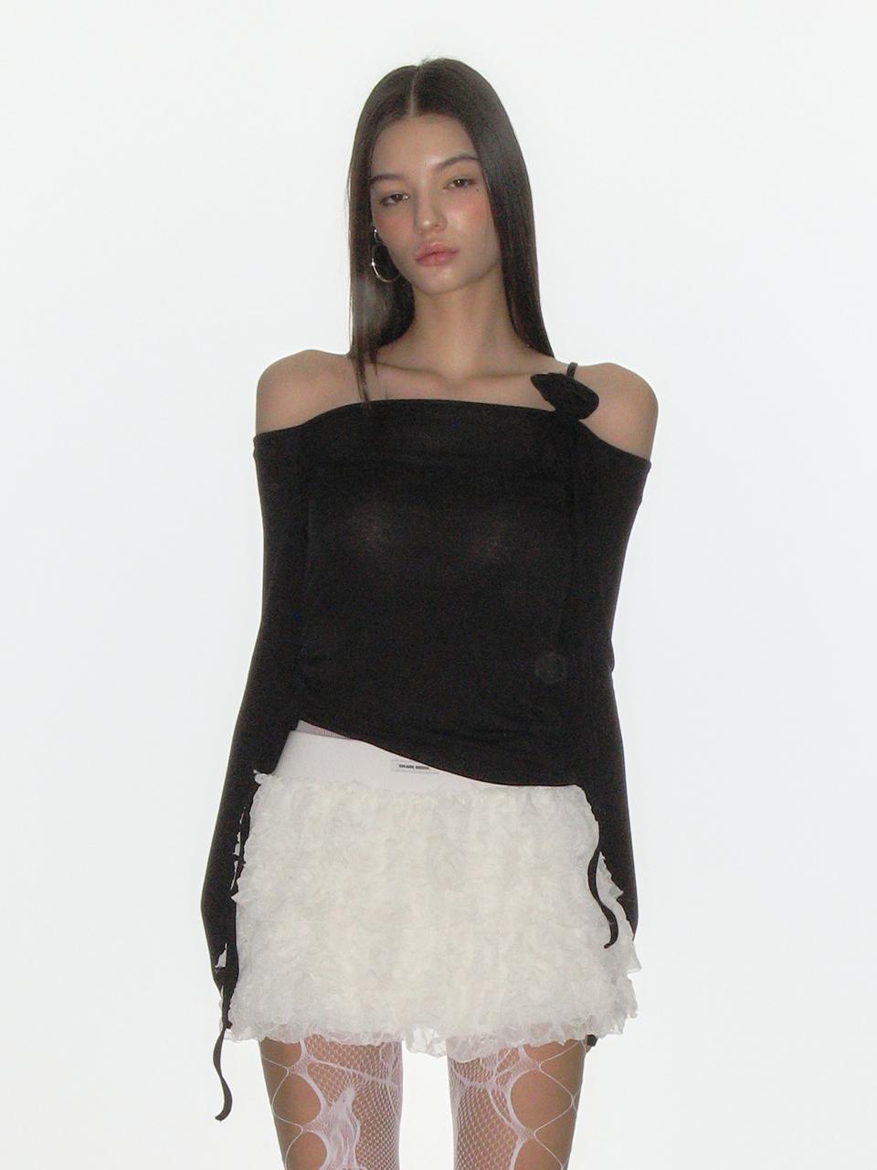 CRANK Cancan Frill Mini Skirt