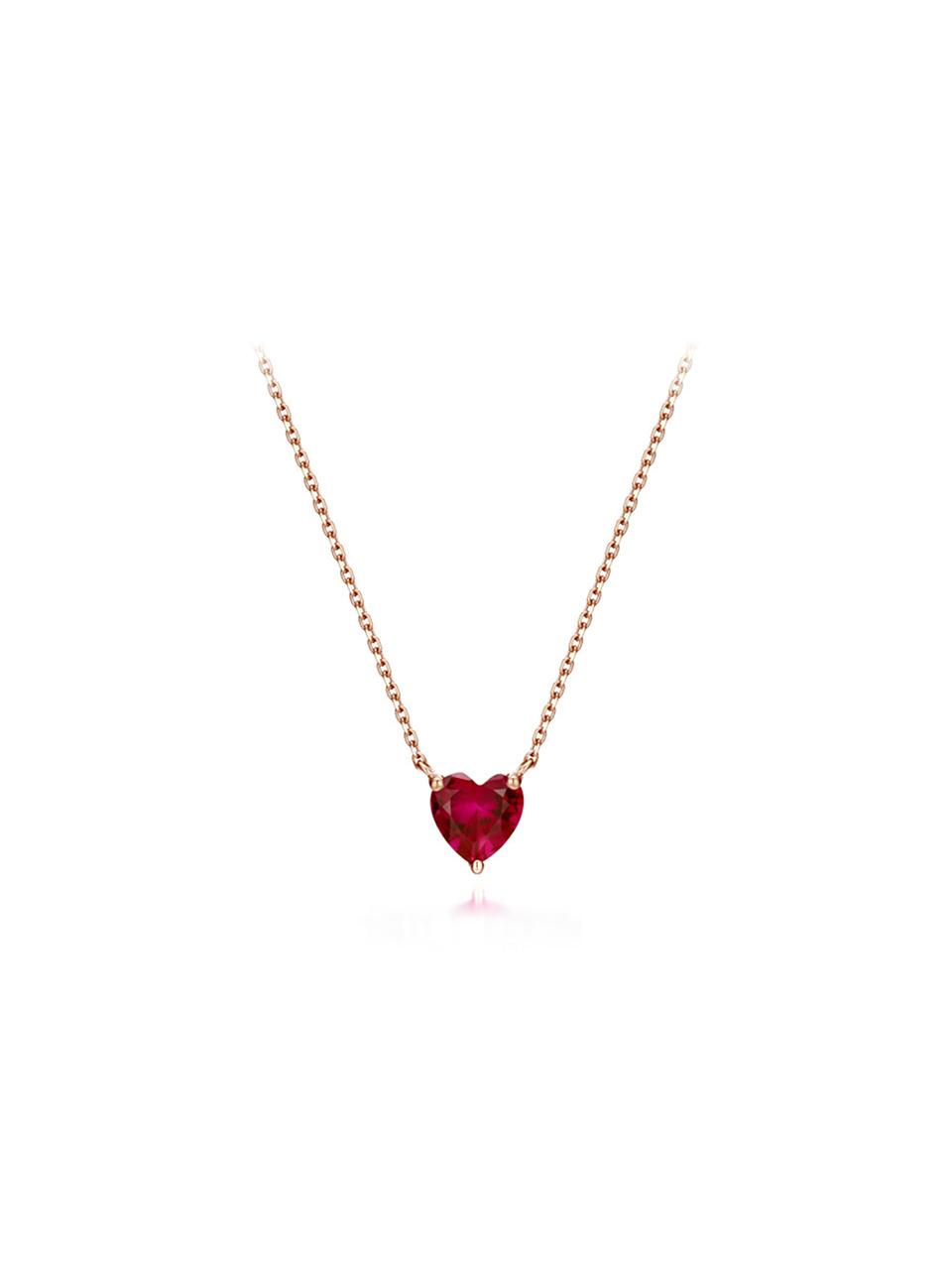 CRANNE Silver heart necklace C24NS001
