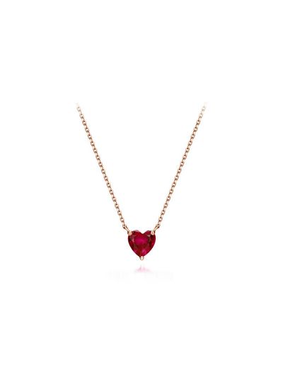 CRANNE Silver heart necklace C24NS001