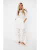 CRAS Brizacras Eyelet Tie Neck Blouse - 1