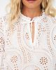 CRAS Brizacras Eyelet Tie Neck Blouse - 5
