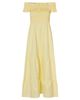 CRAS CRAS Capri Bardot Ruffle Maxi Dress - 2