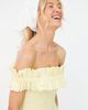 CRAS CRAS Capri Bardot Ruffle Maxi Dress - 3