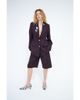CRAS Dianacras Pinstripe Longline Blazer - 1