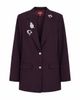 CRAS Dianacras Pinstripe Longline Blazer - 2
