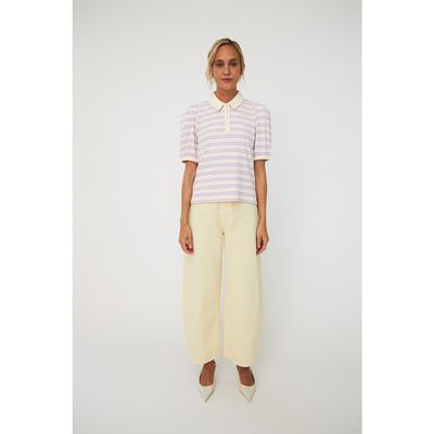 CRAS Kleocras Striped Polo Shirt