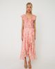 CRAS Landoncras Ruffle Detail Wrap Midi Dress - 1