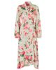 CRAS Laracras Floral Polka Dot Wrap Dress - 2