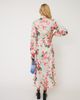 CRAS Laracras Floral Polka Dot Wrap Dress - 5