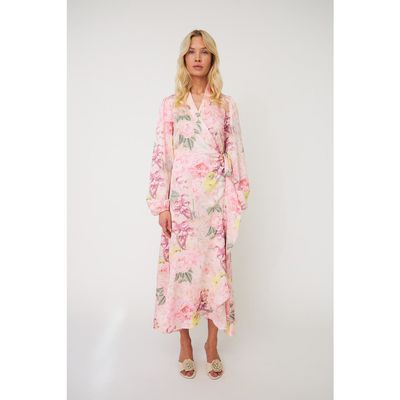 CRAS Laracras Floral Wrap Dress