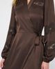 CRAS Laralilcras V-Neck Lace Hem Wrap Dress - 5