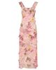 CRAS Levinecras Floral Ruffle Maxi Dress - 2