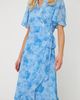 CRAS Lineacras Floral Wrap Midi Dress - 3