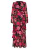 CRAS Lovecras Floral Tiered Ruffle Maxi Dress - 2