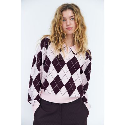 CRAS Lovemycras Polo Collar Sweater