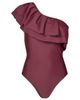 CRAS Najacras Ruffle One Shoulder Swimsuit - 2