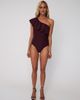 CRAS Najacras Ruffle One Shoulder Swimsuit - 3
