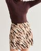 CRESCENT CRESCENT Abstract Animal Print Mini Skirt - 2