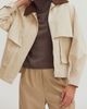 CRESCENT CRESCENT Contrast Collar Canvas Barn Jacket - 1