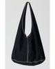 CRESCENT CRESCENT Contrast Stitch Hobo Bag - 1