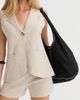 CRESCENT CRESCENT Contrast Stitch Hobo Bag - 2