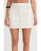 CRESCENT CRESCENT Contrast Stitch Mini Skirt - 1