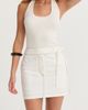 CRESCENT CRESCENT Contrast Stitch Mini Skirt - 2