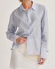 CRESCENT CRESCENT Crinkled Tencel Button Up Shirt - 1