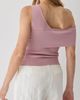 CRESCENT CRESCENT One Shoulder Knit Top - 4