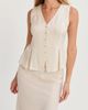 CRESCENT CRESCENT Pleated Lyocell Vest - 3