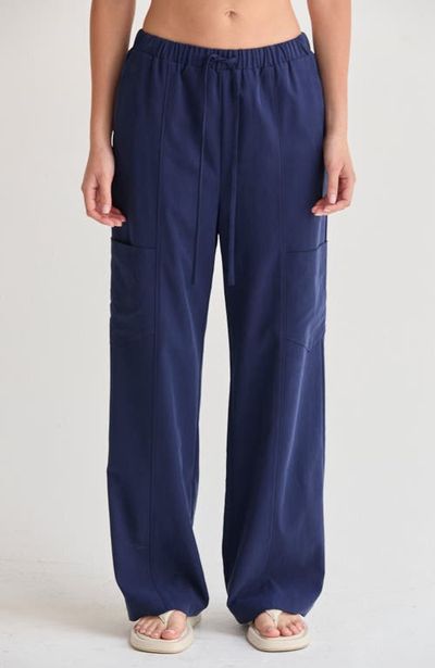 CRESCENT CRESCENT Pull On Tencel Blend Pants
