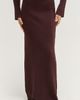 CRESCENT CRESCENT Ribbed Knit Maxi Skirt - 1