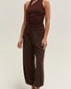 CRESCENT CRESCENT Tie Neck Sleeveless Knit Top - 3