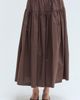 CRESCENT CRESCENT Tiered Poplin Midi Skirt - 1