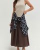 CRESCENT CRESCENT Tiered Poplin Midi Skirt - 4