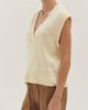 CRESCENT CRESCENT V-Neck Sweater Vest - 2