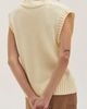 CRESCENT CRESCENT V-Neck Sweater Vest - 4